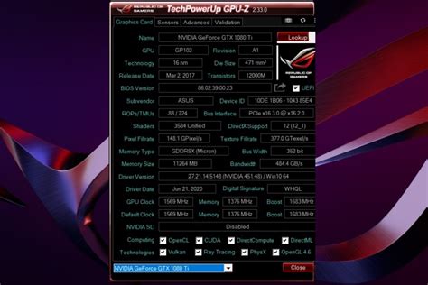 TechPowerUp GPU-Z 2.62 Download